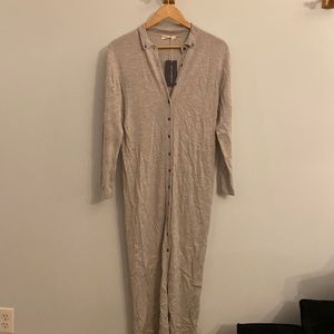 Want les essentiels wool maxi dress